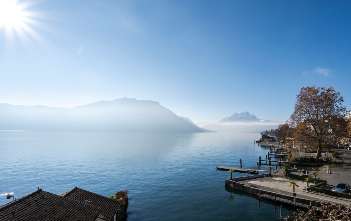 Doppelzimmer Seeblick und Balkon